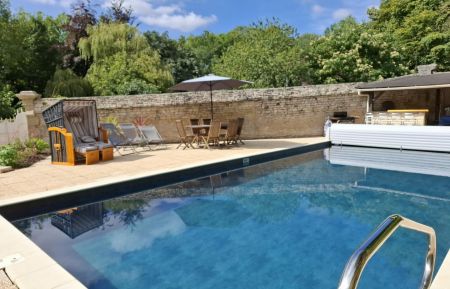 piscine partagée Gîte n°3376 Ponts sur Seulles - Calvados - piscine partagée