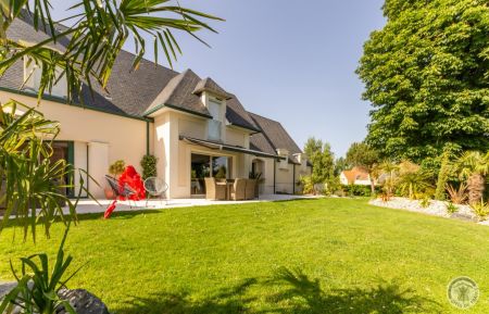 Chambre d'h&ocirc;tes n&deg;5946 OUISTREHAM - Calvados - Villa Les Marronniers - Notre jardin 
