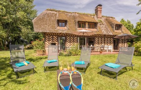 G&icirc;te n&deg;3271 BONNEVILLE LA LOUVET - Calvados - La Chaumi&egrave;re du Domaine de la Petiti&egrave;re - photo