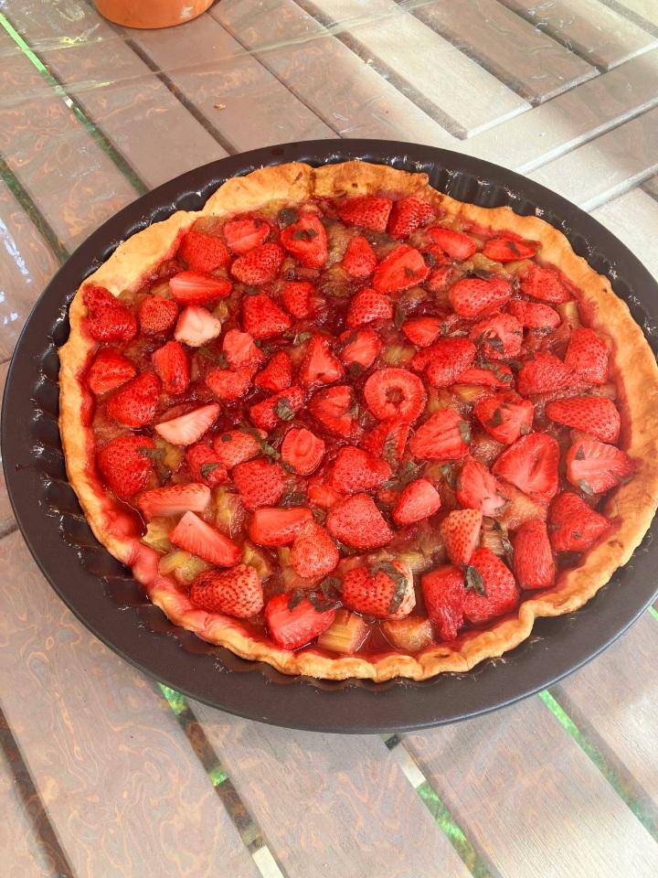 tarte aux fraises du jardin pour votre petit dejeuner photo 23