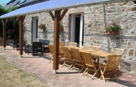 G&icirc;te n&deg;G533 Auderville - Manche - Terrasse expos&eacute;e sud, pelouse