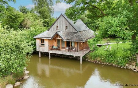 Cabane sur pilotisG1345 Sainte-Honorine-la-Chardonne - Orne - photo