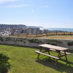 Une vue panoramique sur Dieppe depuis le jardin du gîte Une vue panoramique sur Dieppe depuis le jardin du gîte