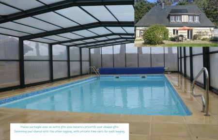 G&icirc;te n&deg;G1526 Villainville - Seine-Maritime - Piscine accessible des vacances de Printemps aux vacances d'Automne